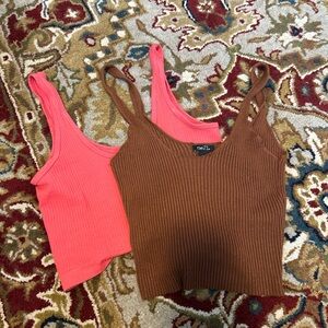 Bundle of 2 ribbed tanks